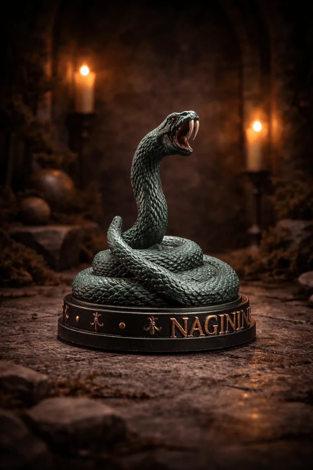 nagini la serpiente de voldemort figura coleccionable mundo magico