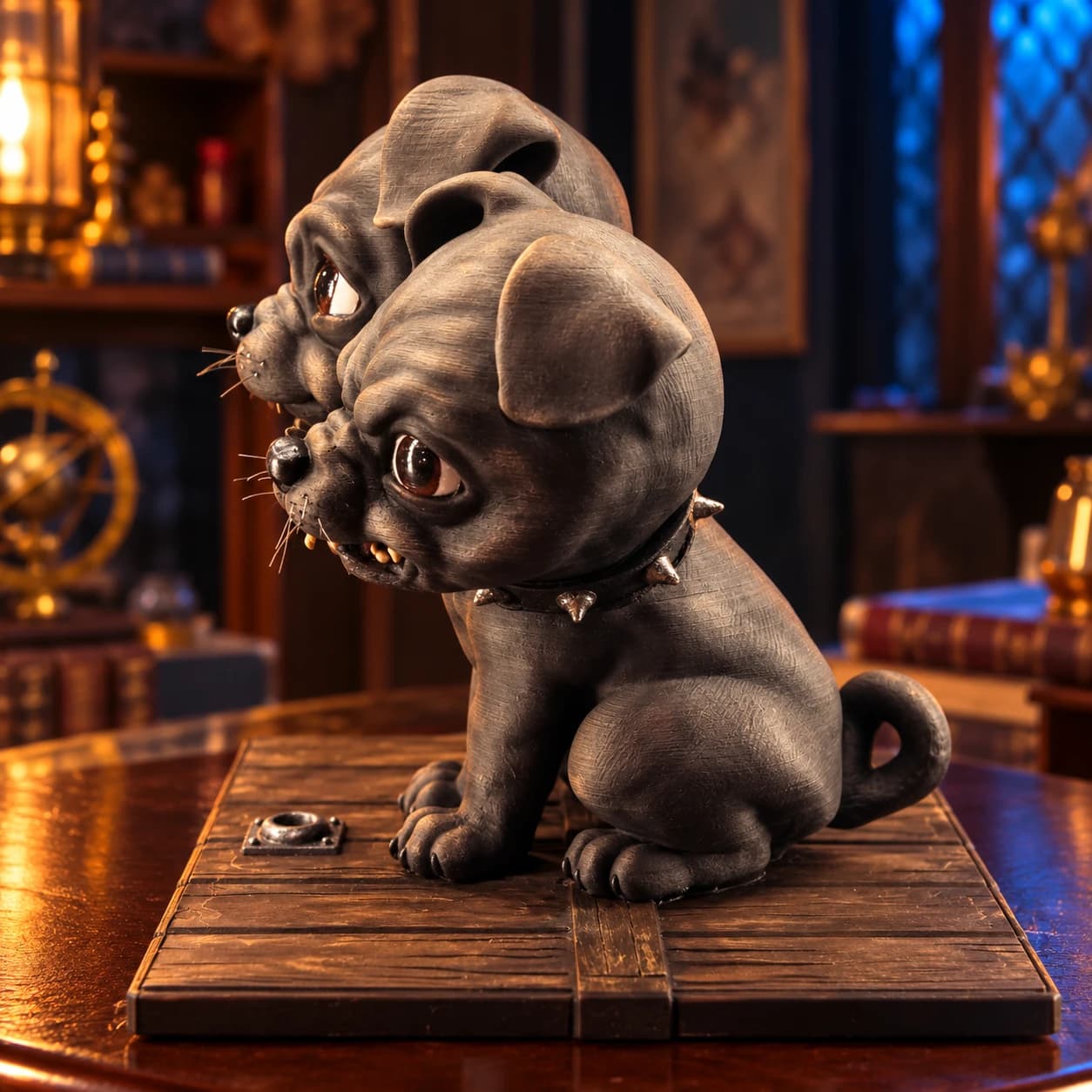 Diorama del Perro de Tres Cabezas