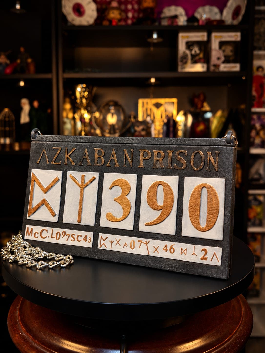 Placa de la Prisión de Azkaban