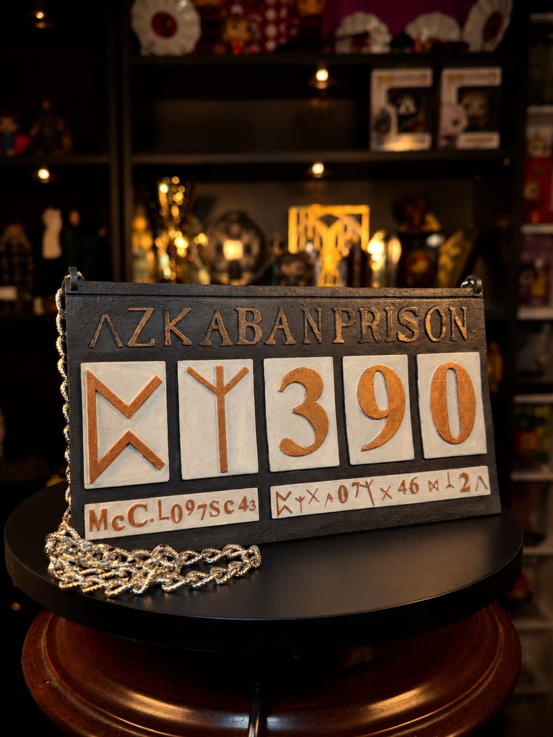 Placa de la Prisión de Azkaban