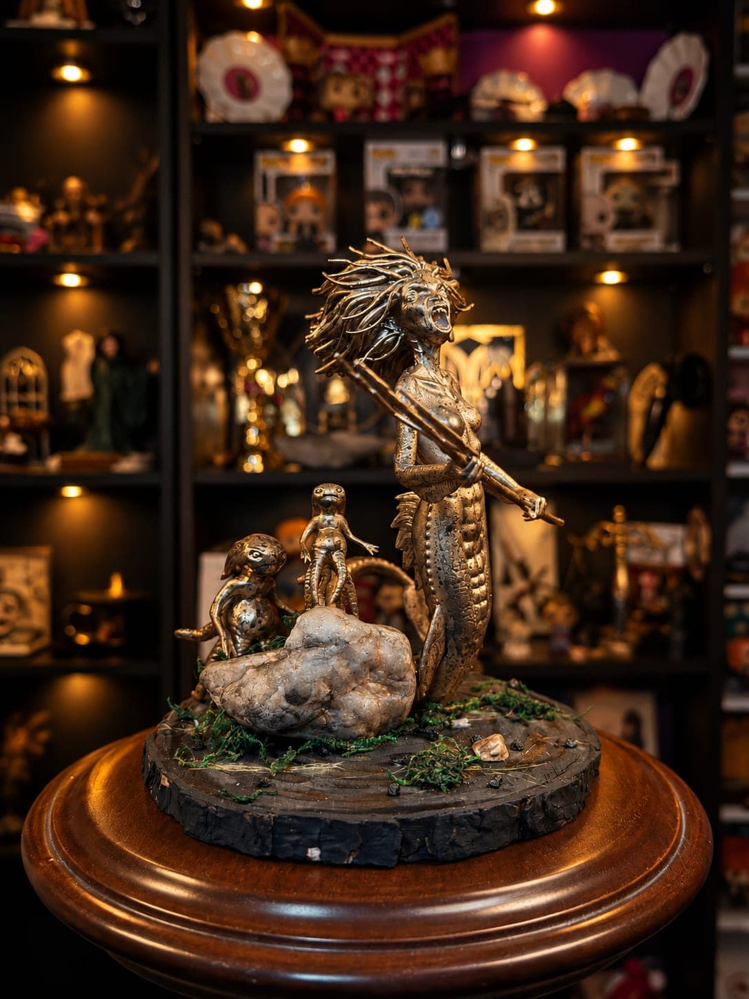 Sirena del Lago Negro, Torneo de los Tres Magos
