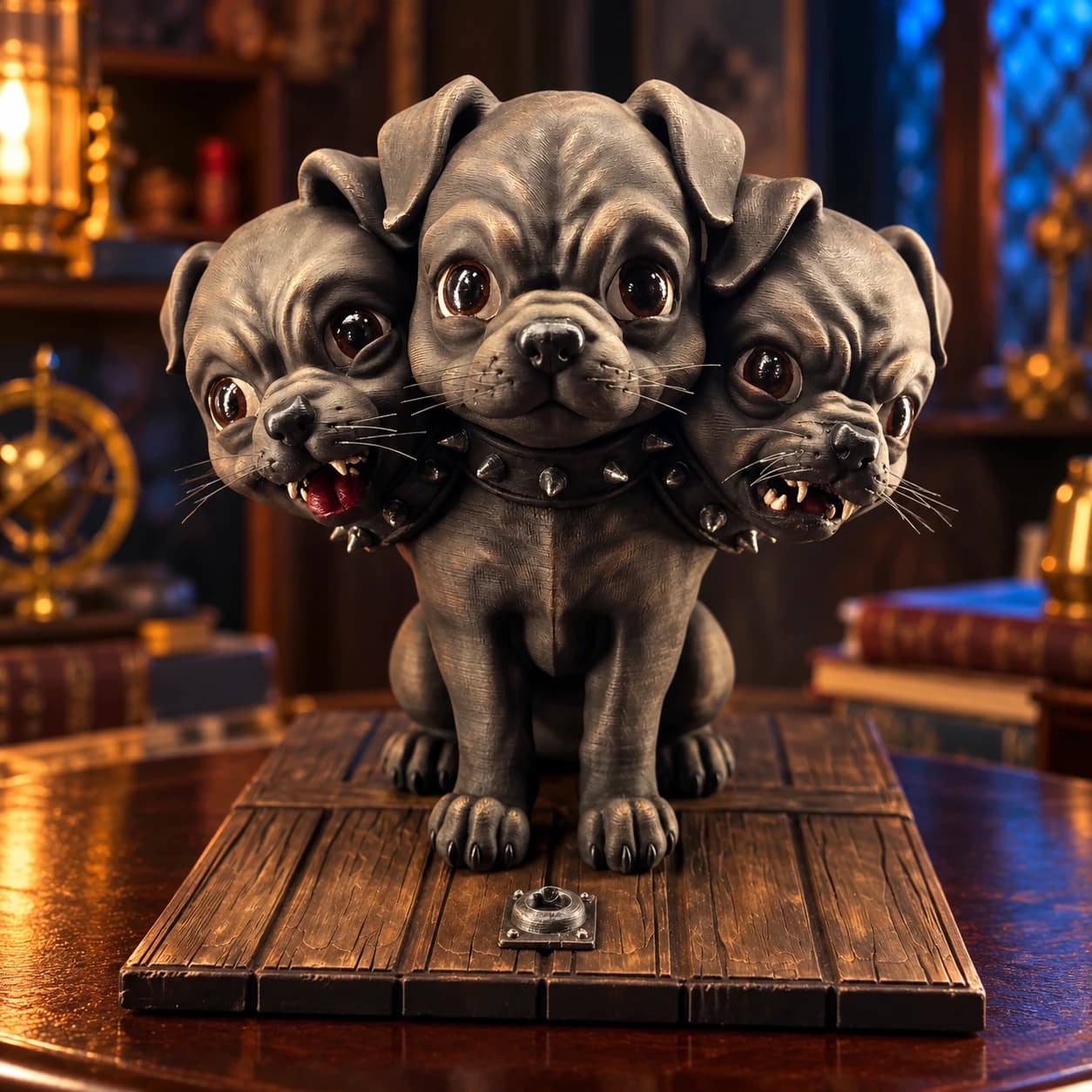 Three-Headed Dog Diorama