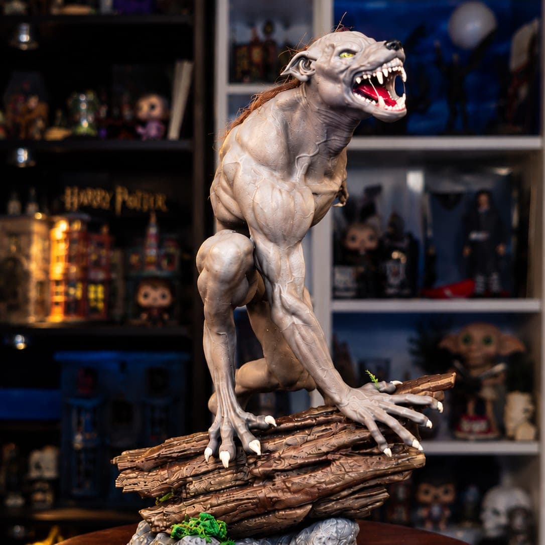 remus lupin transformado en hombre lobo licantropo figura coleccionable mundo magico