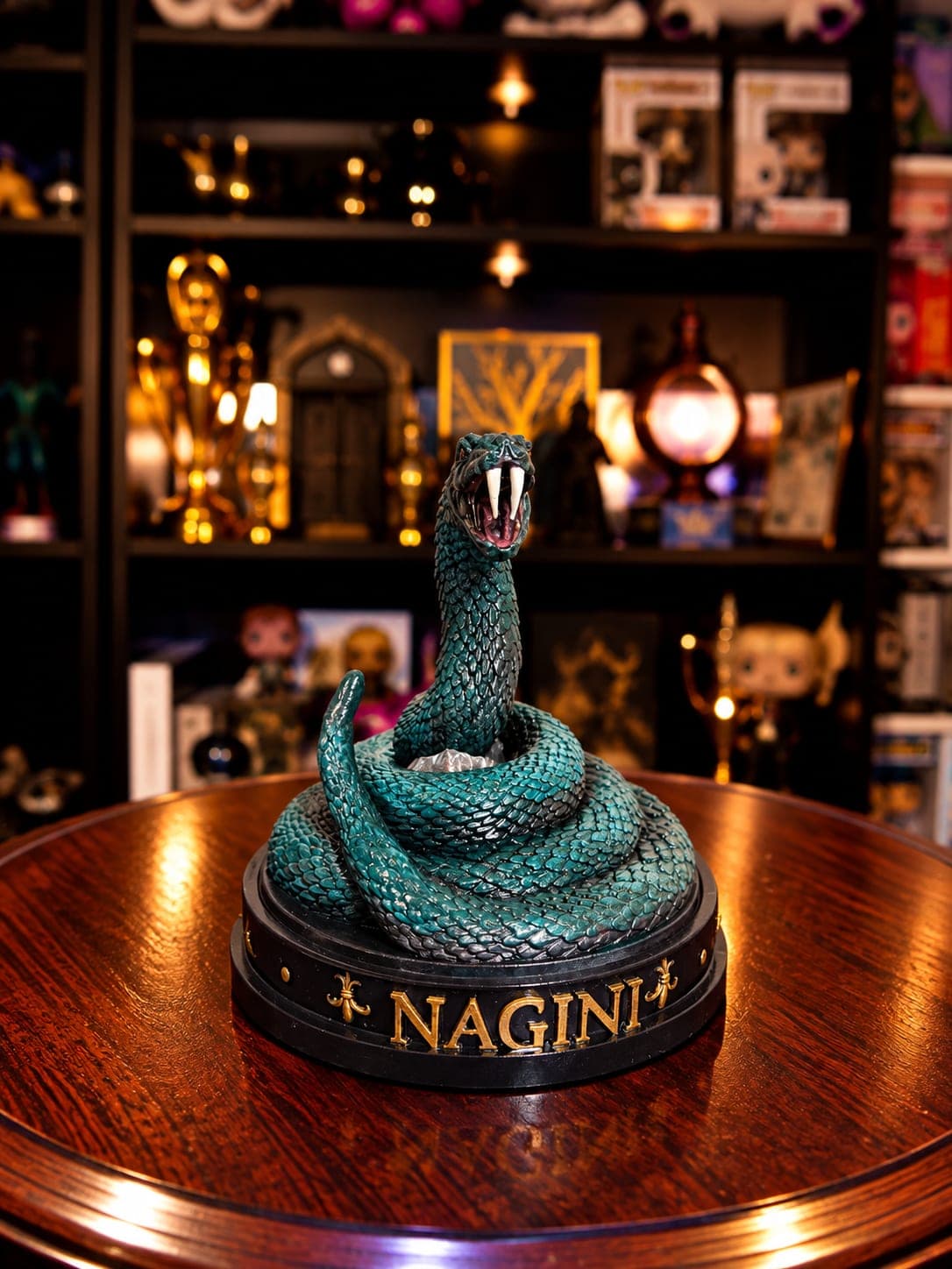 nagini la serpiente de voldemort figura coleccionable mundo magico