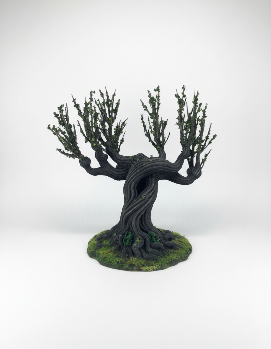 sauce boxeador inspirado en el árbol mágico del castillo de hogwarts del mundo mágico de harry potter figura decorativa coleccionable