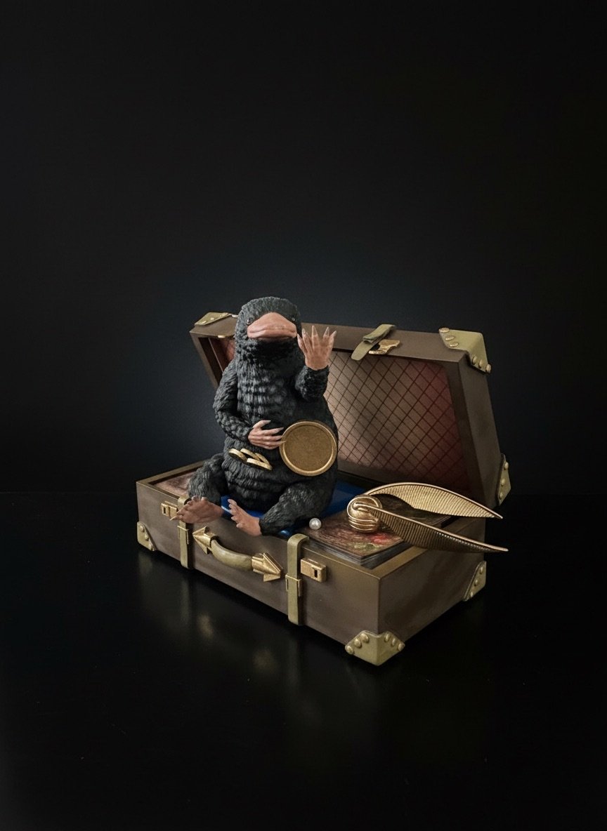 Figura del mundo mágico animal fantástico 3