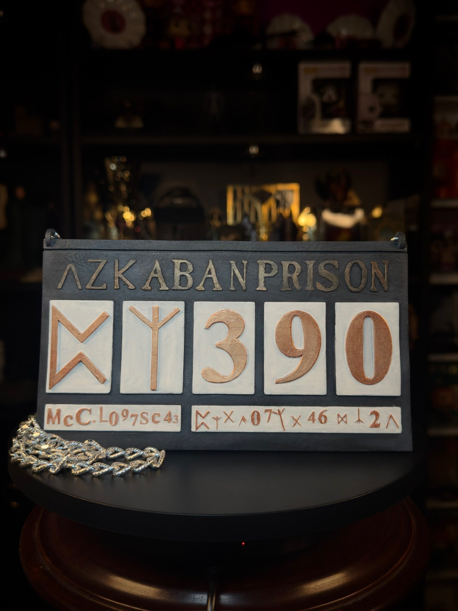 Placa del Prisionero de la Fortaleza Oscura