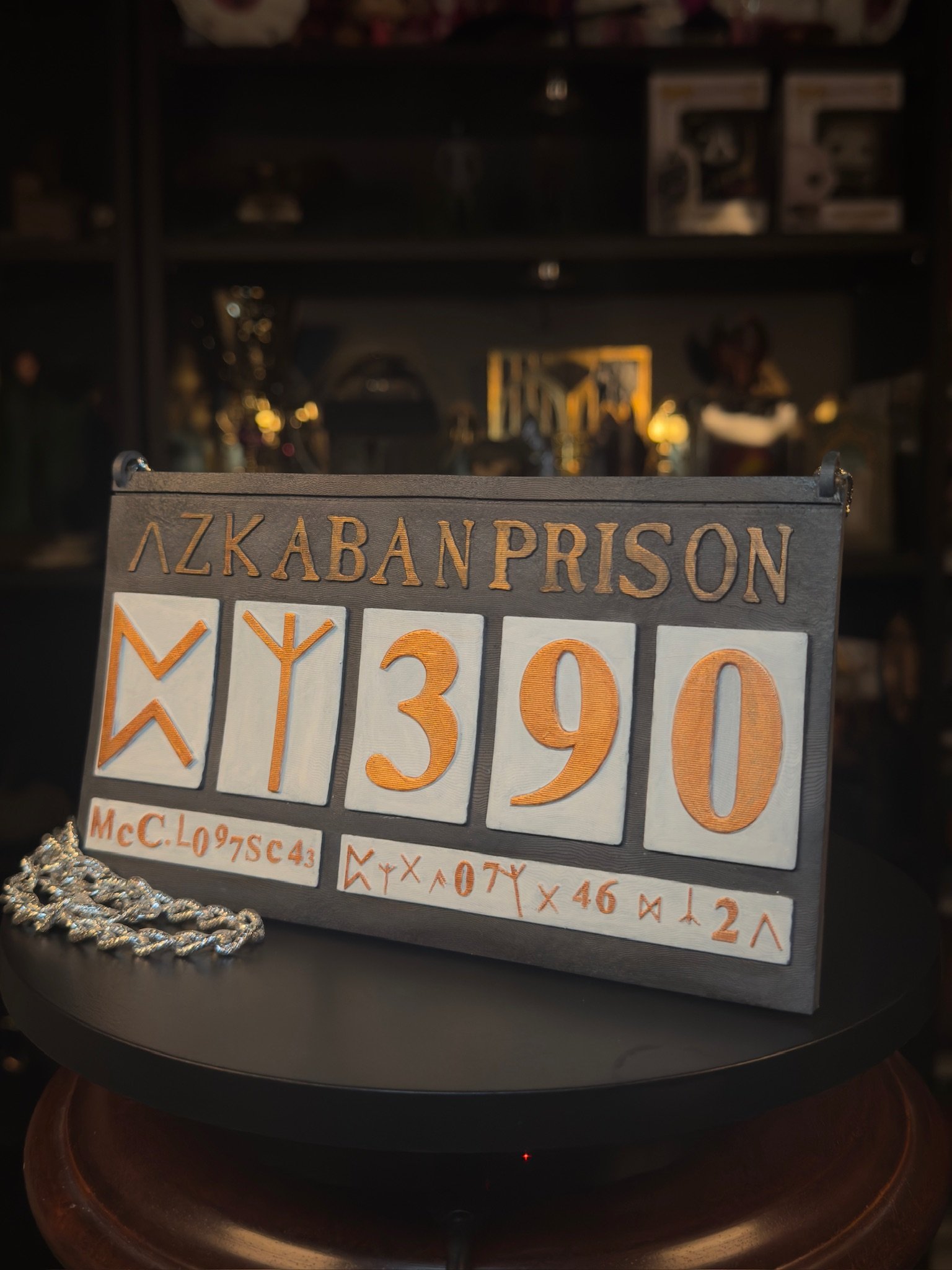 Placa del Prisionero de la Fortaleza Oscura