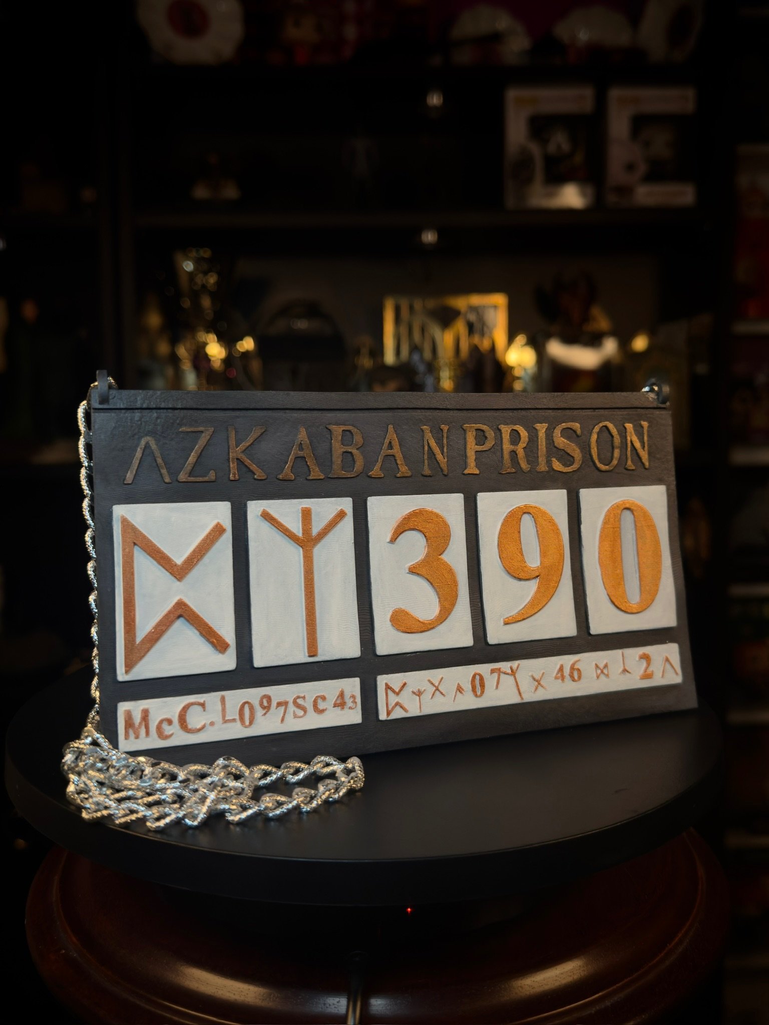 Placa del Prisionero de la Fortaleza Oscura