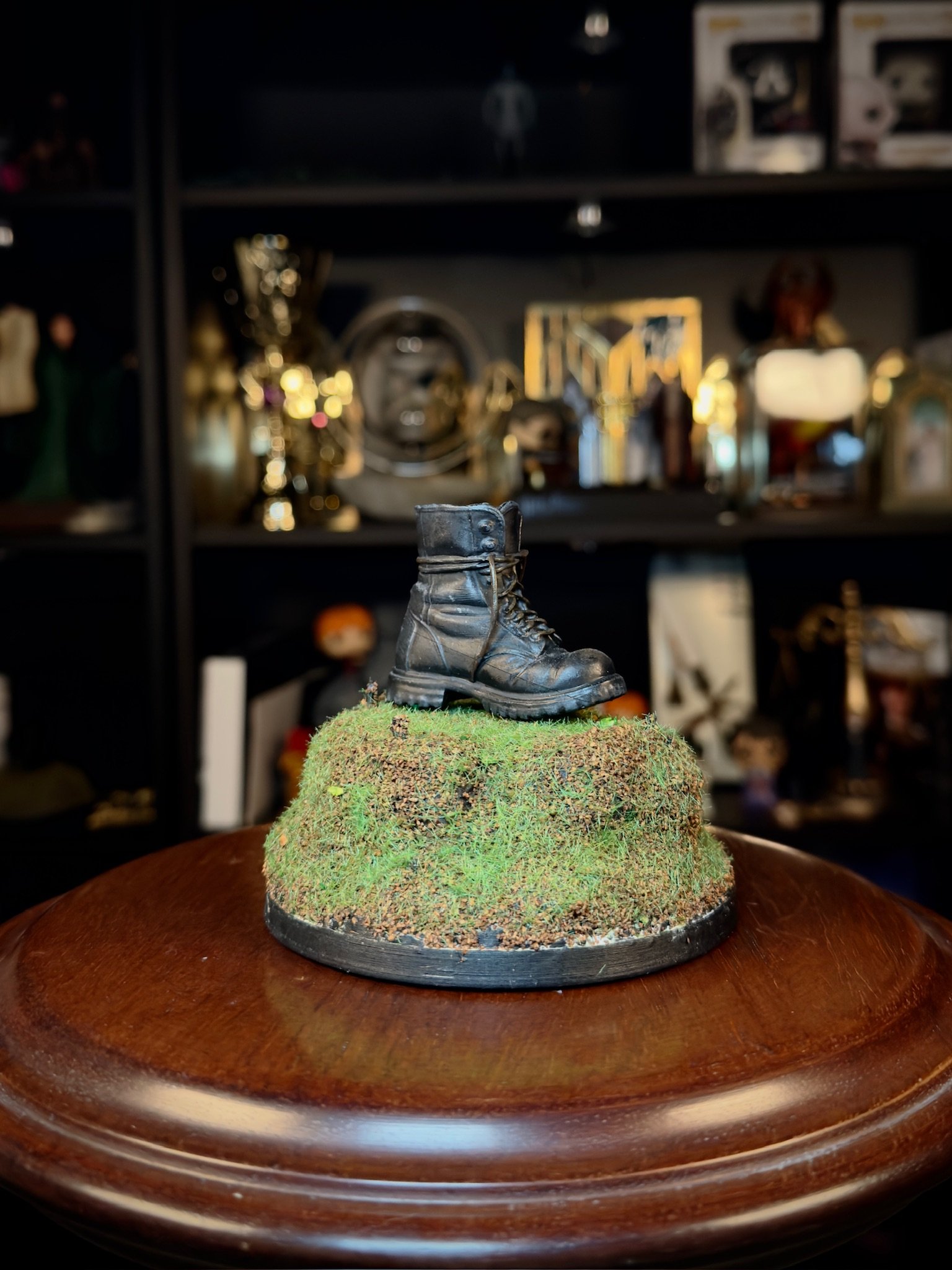 bota traslador inspirada en el mundo mágico de harry potter objeto de transporte mágico colección