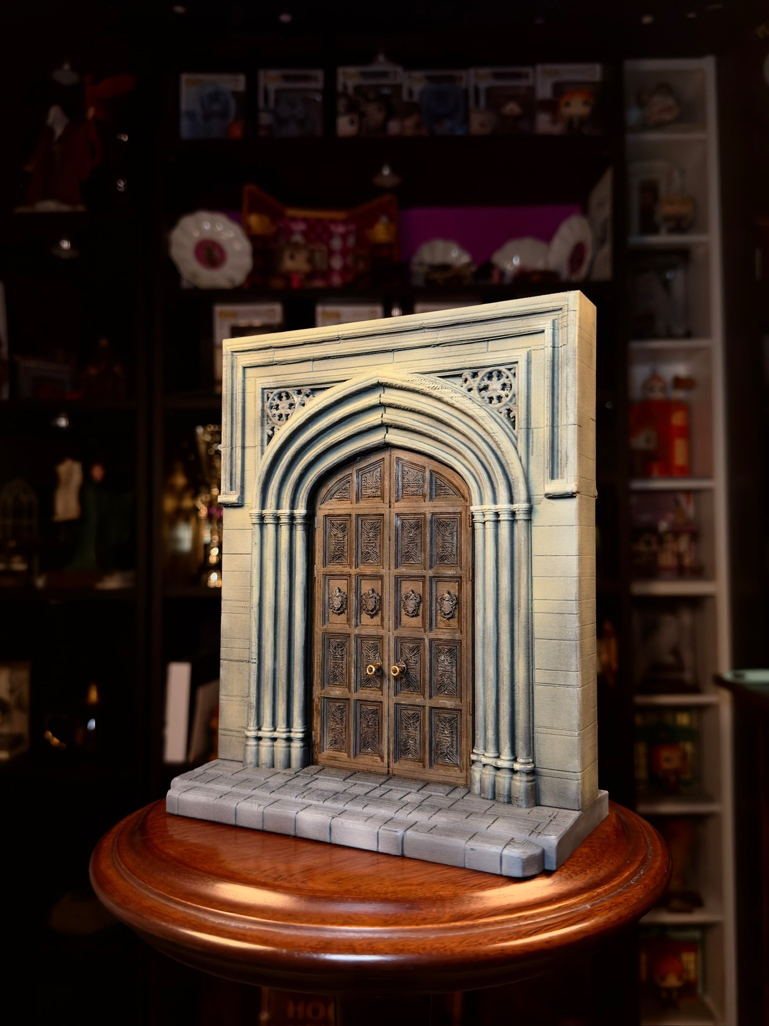 Puerta del Gran Comedor del Castillo Mágico