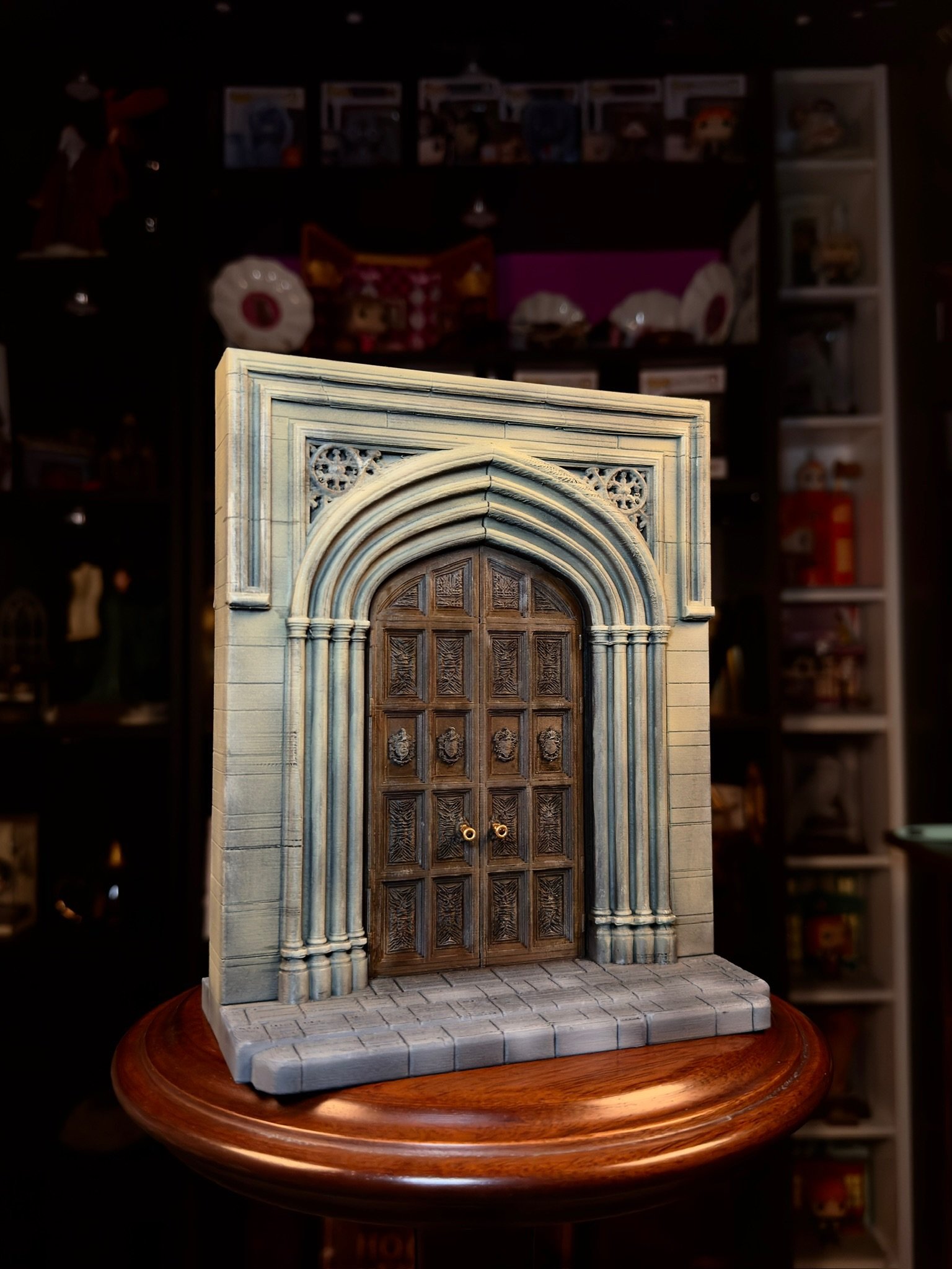 Puerta del Gran Comedor del Castillo Mágico
