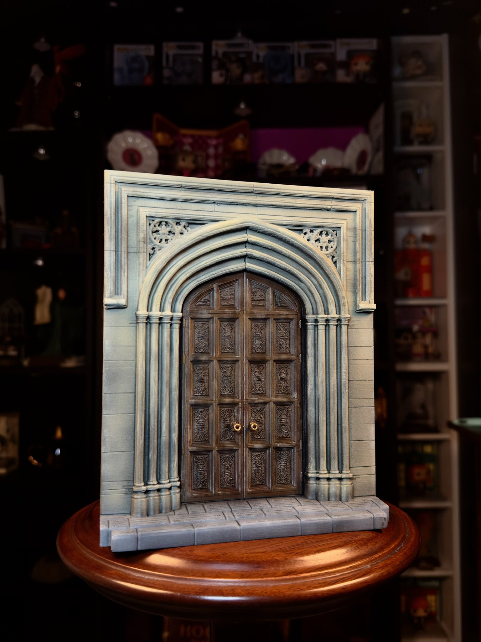 Puerta del Gran Comedor del Castillo Mágico