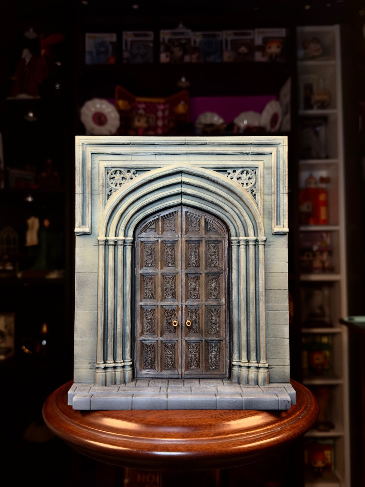 Puerta del Gran Comedor del Castillo Mágico