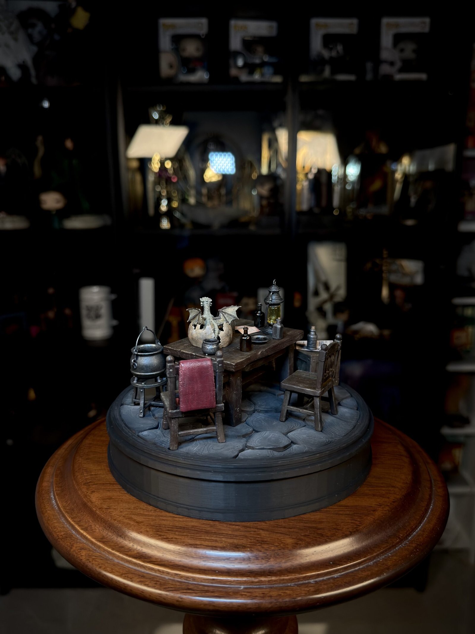Diorama del Nacimiento del Dragón