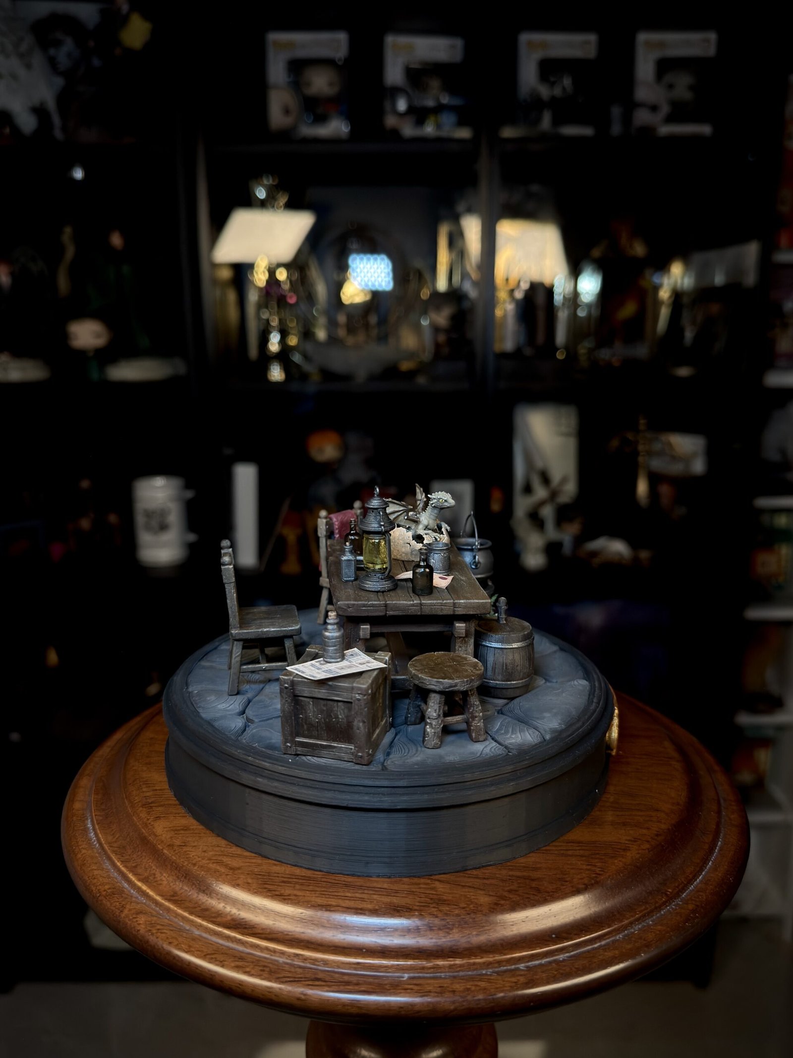Diorama del Nacimiento del Dragón
