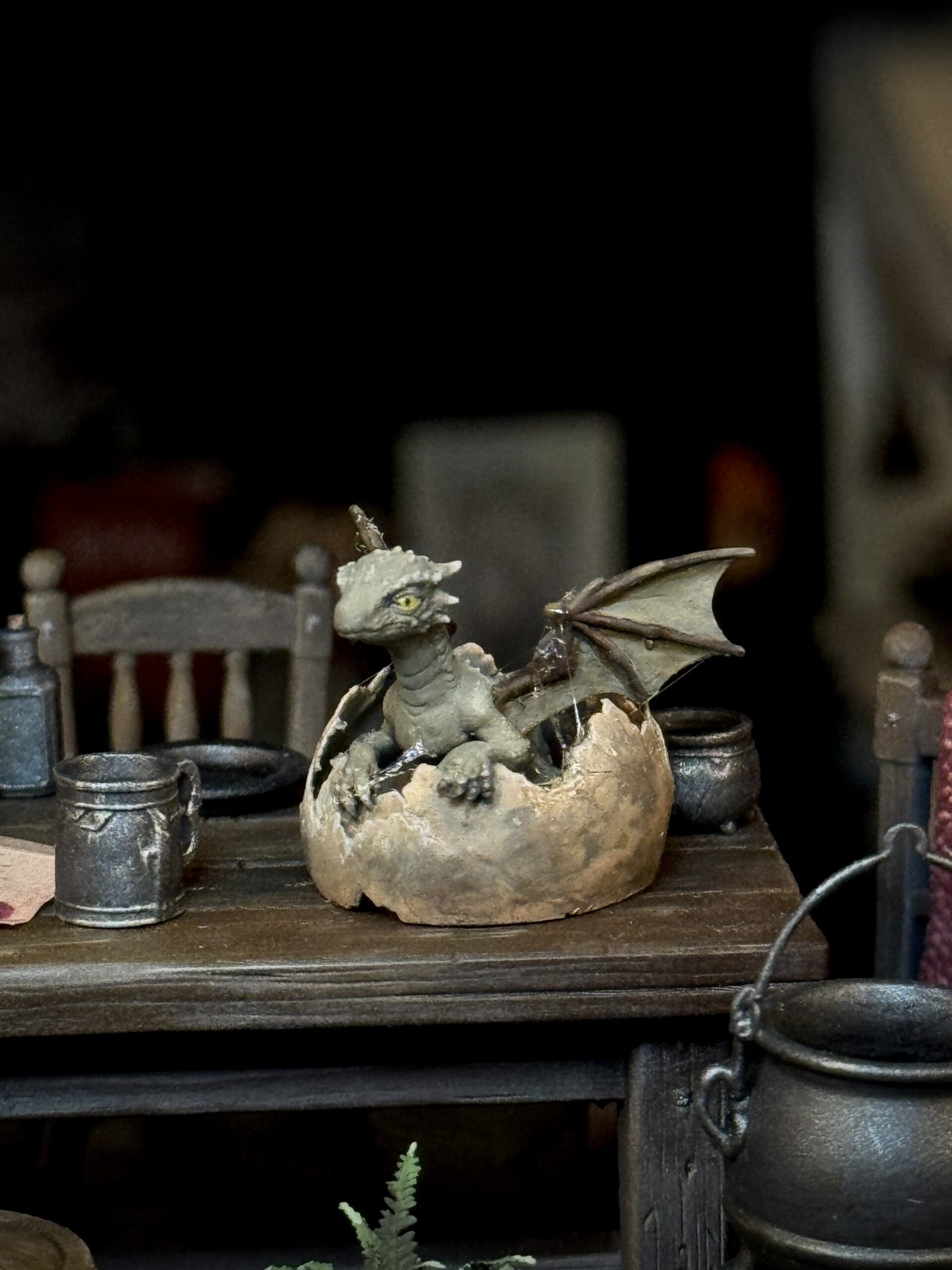 Diorama del Nacimiento del Dragón